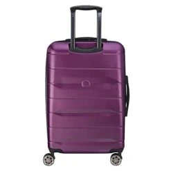 DELSEY Paris Comete 2.0 Hardside Expandable Luggage With Spinner Wheels, Purple, Checked-Medium 24 Inch -Vera Bradley Shop 41BhCe0IoZL