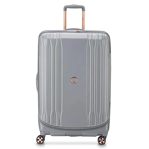DELSEY Paris Eclipse DLX Expandable Luggage With Spinner Wheels, Harbor Gray, Checked-Large 29 Inch 6 DELSEY Paris Eclipse DLX Expandable Luggage With Spinner Wheels, Harbor Gray, Checked-Large 29 Inch - Image 4