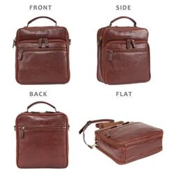 Banuce Small Vintage Full Grain Italian Leather Messenger Bag For Men Tote Satchels Crossbody Bag -Vera Bradley Shop 41C0XFs4sNL