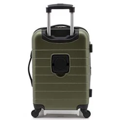 Wrangler Smart Luggage Set With Cup Holder And USB Port, Olive Green, 20-Inch Carry-On 14 Wrangler Smart Luggage Set With Cup Holder And USB Port, Olive Green, 20-Inch Carry-On -Vera Bradley Shop 41CIKgD9ajL 127cb73e 0804 48a8 982a 27eb37837730