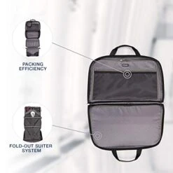 Travelpro Crew Versapack Weekender Carry-on Duffel Bag W/Suiter, Titanium Grey, One Size -Vera Bradley Shop 41CNhpMdaVL