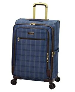 London Fog Brentwood II 4 Piece Set (with Under The Seat Bag), Blue Window Pane -Vera Bradley Shop 41CgdKUDSIL