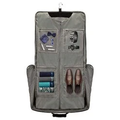 Modoker Suit Luggage Garment Bag With Shoulder Strap, Suit Carry On Bag Hanging Suitcase Black Garment Bags For Men Women Business Travel -Vera Bradley Shop 41CuwBrX5vL