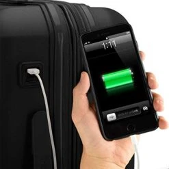 Traveler's Choice Pagosa Indestructible Hardshell Expandable Spinner Luggage, Black, Carry-on 22-Inch 12 Traveler's Choice Pagosa Indestructible Hardshell Expandable Spinner Luggage, Black, Carry-on 22-Inch -Vera Bradley Shop 41CvklheoQL