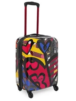 Heys Britto Transparent 21" Carry On Spinner Luggage (Transparent New Day) -Vera Bradley Shop 41D6NM3JJDL