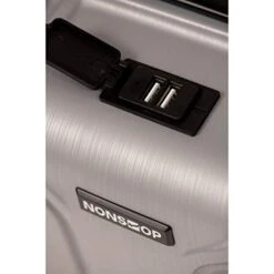 NONSTOP Luggage Expandable Spinner Wheels Hard Side Shell Travel Suitcase Set 3 Piece Lightweight With TSA Lock And Double USB Port, NEW YORK Collection (Silver, 3-Piece Set (20/24/28)) 15 NONSTOP Luggage Expandable Spinner Wheels Hard Side Shell Travel Suitcase Set 3 Piece Lightweight With TSA Lock And Double USB Port, NEW YORK Collection (Silver, 3-Piece Set (20/24/28)) -Vera Bradley Shop 41D8v2 FpYL