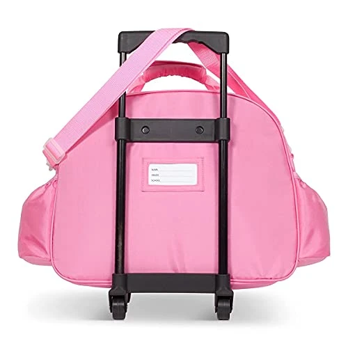 Bixbee Kids Rolling Suitcase And Backpack Set, Shark Luggage For Girls & Boys With Wheels, Telescoping Handle, Adjustable Straps And Pockets - Carry On Bag & Backpack For Airport & Travel Set Of 2 8 Bixbee Kids Rolling Suitcase And Backpack Set, Shark Luggage For Girls & Boys With Wheels, Telescoping Handle, Adjustable Straps And Pockets - Carry On Bag & Backpack For Airport & Travel Set Of 2 - Image 6