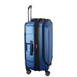 DELSEY Paris 40207982002 Cruise Lite Hardside 2.0 Expandable Luggage, Spinner Wheels, Blue, Checked-Medium 25 Inch -Vera Bradley Shop 41DGur i0rL