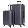 Travelers Club Cosmo Hardside Spinner Luggage, Charcoal Grey, 2-Piece Set (20/28) -Vera Bradley Shop 41DQe bVduL