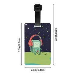 Luggage Tag Adventure Time BMO Suitcase Baggage Label Tag Business Name ID Card Holders Gifts For Women Men Kids Girls Travel Accessories 11 Luggage Tag Adventure Time BMO Suitcase Baggage Label Tag Business Name ID Card Holders Gifts For Women Men Kids Girls Travel Accessories -Vera Bradley Shop 41EQWbUNMcS