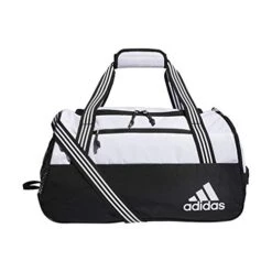 Adidas Womens Squad Duffel Bag White/ Black, One Size