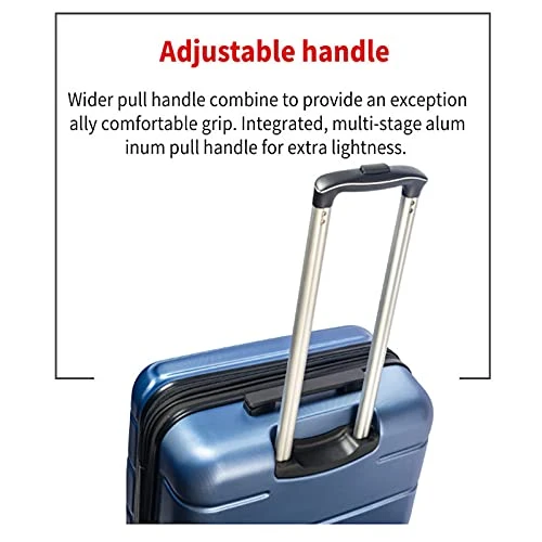 3 Piece Set Luggage Sets Women Men Teens Travel Suitcase With Lightweight TSA Lock Spinner, Home Outdoor Carry On Luggage With 4 Double Silent Wheels Adjustable Handle 20in 24in 28in, Blue 7 3 Piece Set Luggage Sets Women Men Teens Travel Suitcase With Lightweight TSA Lock Spinner, Home Outdoor Carry On Luggage With 4 Double Silent Wheels Adjustable Handle 20in 24in 28in, Blue - Image 5