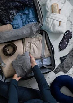 Samsonite Omni PC Hardside Expandable Luggage With Spinner Wheels, Carry-On 20-Inch, Caribbean Blue -Vera Bradley Shop 41FAGHN9QsL