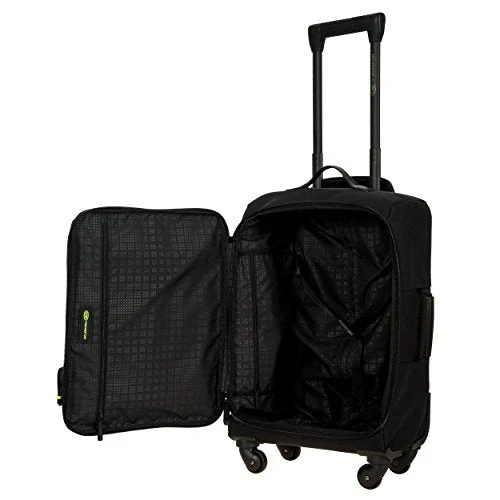 Bric's Men's Moleskine 26 Inch Medium Nylon Spinner, Black, One Size 7 Bric's Men's Moleskine 26 Inch Medium Nylon Spinner, Black, One Size - Image 5