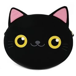 Loungefly Black Cat Face Crossbody