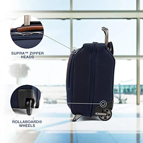 Travelpro Crew Versapack Carry-on Rolling Garment Bag, Patriot Blue 5 Travelpro Crew Versapack Carry-on Rolling Garment Bag, Patriot Blue - Image 3