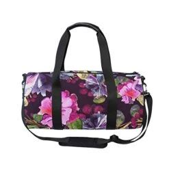 Duffel Bag Watercolor Purple Floral Women Garment Gym Tote Bag Best Sports Bag For Boys 12 Duffel Bag Watercolor Purple Floral Women Garment Gym Tote Bag Best Sports Bag For Boys -Vera Bradley Shop 41GpdBhXi4L