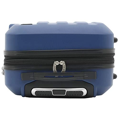 Travelers Club Albany Hardside Expandable Spinner Luggage, Navy Blue, Carry-On 20-Inch 7 Travelers Club Albany Hardside Expandable Spinner Luggage, Navy Blue, Carry-On 20-Inch - Image 5