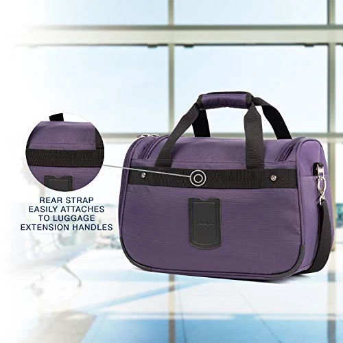 Travelpro Maxlite 5-Lightweight Underseat Carry-On Travel Tote Bag, Imperial Purple, 18-Inch 7 Travelpro Maxlite 5-Lightweight Underseat Carry-On Travel Tote Bag, Imperial Purple, 18-Inch - Image 5