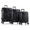 Heys Black Camo 3pc Spinner Luggage Set (Black) 1 Heys Black Camo 3pc Spinner Luggage Set (Black) -Vera Bradley Shop 41HRWB76VHL