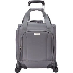 Samsonite Spinner Underseat With USB Port (Pewter)