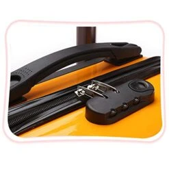 LYNICESHOP 20" Kids Suitcase Luggage Kids Ride On Suitcase Children Travel Suitcase With Sturdy Spinner Wheels, Good Idea For Kids School Suitcase Increase Travel Fun—Orange -Vera Bradley Shop 41IWuszLC8L