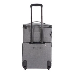 Travelers Club Luggage 16" Top Expandable Rolling Underseater W/USB Port, Dark Gray Suitcase, -Vera Bradley Shop 41Iim1pJShL f8e33aae f5b8 4108 8486 e6042ea78986
