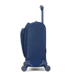 Samsonite Flexis Underseat Carry On Luggage With Spinner Wheels, Carbon Blue -Vera Bradley Shop 41J6jVOnnvL