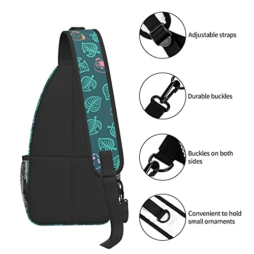 Ani-mal Cro-ss-ing Sling Bag Chest Bag Waterproof Crossbody Shoulder Bag Adjustable Travel Hiking Casual Daypack Gym Sport Backpack Travel Cycling Bike Outdoor Rucksack For Men Women 6 Ani-mal Cro-ss-ing Sling Bag Chest Bag Waterproof Crossbody Shoulder Bag Adjustable Travel Hiking Casual Daypack Gym Sport Backpack Travel Cycling Bike Outdoor Rucksack For Men Women - Image 4