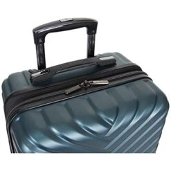Kenneth Cole Reaction Women's Madison Square Hardside Chevron Expandable Luggage, Emerald, 2-Piece Set (20" & 28") -Vera Bradley Shop 41JMxjR8DoL