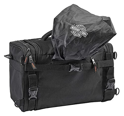 Harley Davidson Harley-Davidson Trailblazer Hop Along Travel Duffel Bag - Black/Rust Vintage 6 Harley Davidson Harley-Davidson Trailblazer Hop Along Travel Duffel Bag - Black/Rust Vintage - Image 4