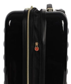 Betsey Johnson 26 Inch Checked Luggage Collection - Expandable Scratch Resistant (ABS + PC) Hardside Suitcase - Designer Lightweight Bag With 8-Rolling Spinner Wheels (Heart To Heart Black) -Vera Bradley Shop 41JY1GBRuLL feb5a8a4 fdbf 46ff b740 fd0f68ca138a