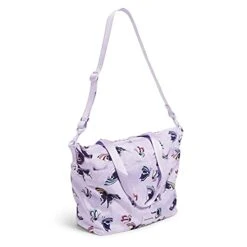 Vera Bradley Recycled Lighten Up Reactive Tote Bag, Lavender Butterflies -Vera Bradley Shop 41JaKlgMo0S
