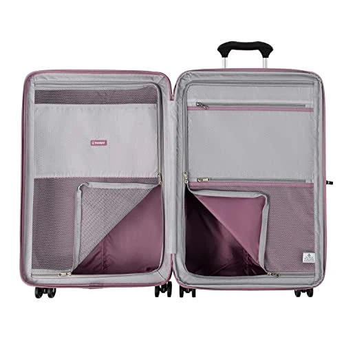 Travelpro Maxlite Air Hardside Expandable Luggage, 8 Spinner Wheels, Lightweight Hard Shell Polycarbonate, Orchid Pink Purple, Checked-Medium 25-Inch 6 Travelpro Maxlite Air Hardside Expandable Luggage, 8 Spinner Wheels, Lightweight Hard Shell Polycarbonate, Orchid Pink Purple, Checked-Medium 25-Inch - Image 4