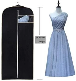 MISSLO Breathable 54" Suit Dress Black Garment Bag Gusseted, 2 Pack 12 MISSLO Breathable 54" Suit Dress Black Garment Bag Gusseted, 2 Pack -Vera Bradley Shop 41JeXl0SbGL