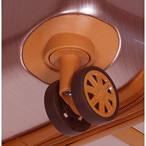 Dejuno Monroe New Generation 3-Piece Hardside Spinner TSA Lock Luggage Set, Rose Gold, One Size 6 Dejuno Monroe New Generation 3-Piece Hardside Spinner TSA Lock Luggage Set, Rose Gold, One Size - Image 4