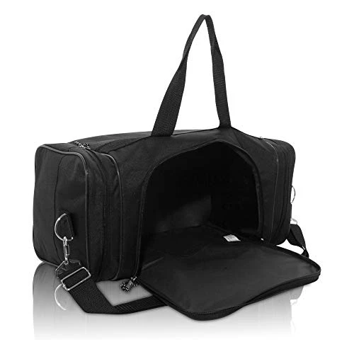 DALIX Blank Duffle Bag Duffel Bag In Black Gym Bag 5 DALIX Blank Duffle Bag Duffel Bag In Black Gym Bag - Image 3