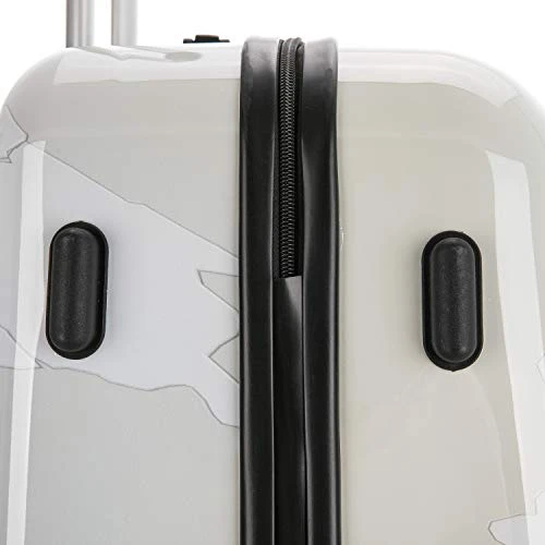 InUSA Hardside Luggage Set With Spinner Wheels, World Printed Travel Suitcases With TSA Lock And Ergonomic GEL Handle, World, 3 Piece Set (20/24/28) 9 InUSA Hardside Luggage Set With Spinner Wheels, World Printed Travel Suitcases With TSA Lock And Ergonomic GEL Handle, World, 3 Piece Set (20/24/28) - Image 7