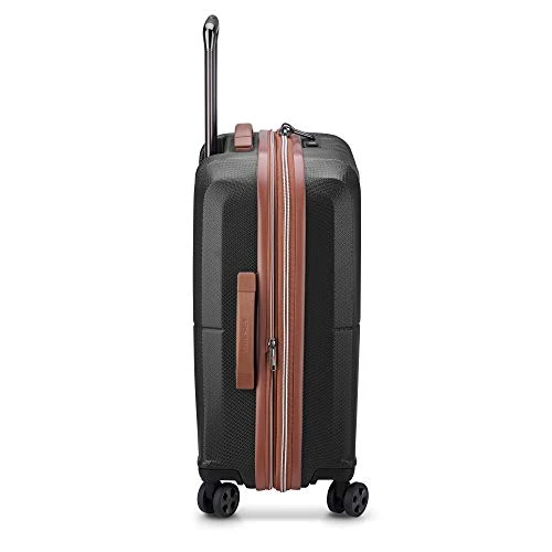 DELSEY Paris St. Tropez Hardside Expandable Luggage With Spinner Wheels, Black, Checked-Medium 24 Inch 9 DELSEY Paris St. Tropez Hardside Expandable Luggage With Spinner Wheels, Black, Checked-Medium 24 Inch - Image 7