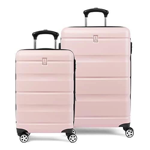 Travelpro Runway 2 Piece Luggage Set, Carry-on & Convertible Medium To Large 28-Inch Check-in Hardside Expandable Luggage, 8 Spinner Wheels, TSA Lock, Hardshell Suitcase, Powder Pink 3 Travelpro Runway 2 Piece Luggage Set, Carry-on & Convertible Medium To Large 28-Inch Check-in Hardside Expandable Luggage, 8 Spinner Wheels, TSA Lock, Hardshell Suitcase, Powder Pink