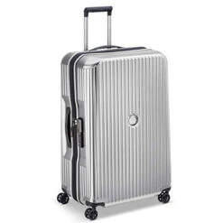 DELSEY Paris Securitime Expandable Luggage With Spinner Wheels, Silver, Checked-Large 29 Inch -Vera Bradley Shop 41Llfs5DVwL