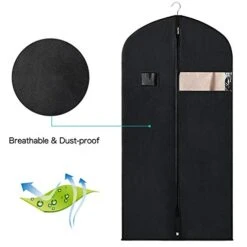 Zilink Garment Bags Suit Bags For Storage And Travel 54 Inches Breathable Dust-Proof Dress Protector Bag With Clear Window For Suit, Dresses, Winter Coat, Pack Of 3 -Vera Bradley Shop 41Lu6ujxLlL