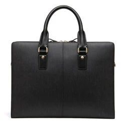 Bostanten Leather Lawyers Briefcase Shoulder Laptop Business Slim Bags For Men & Women Black -Vera Bradley Shop 41LuIAPEzQL