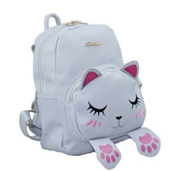Mini Backpack For Girls Cute Cat Design Fashion Leather Bag Women Casual Fashion(Grey) 11 Mini Backpack For Girls Cute Cat Design Fashion Leather Bag Women Casual Fashion(Grey) -Vera Bradley Shop 41M2u4 5AAL