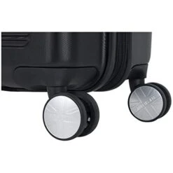 Ben Sherman Norwich Luggage Collection Lightweight Hardside Pet Expandable 8-Wheel Spinner Travel Suitcase Bag, Midnight Black, 2-Piece Set (20"/24") -Vera Bradley Shop 41M47UpfM9L