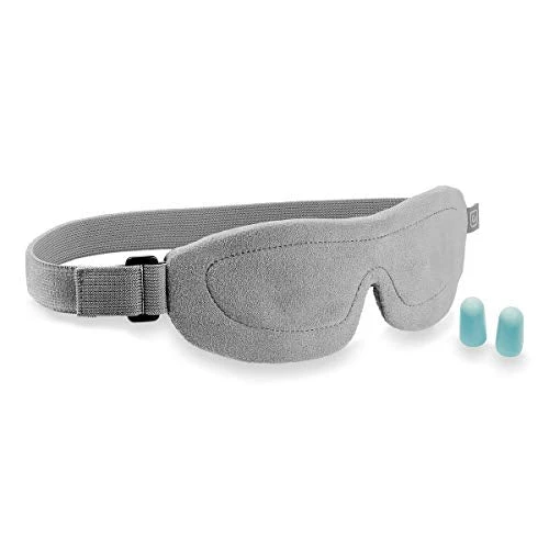 Briggs & Riley Deluxe Eye Mask, Grey 3 Briggs & Riley Deluxe Eye Mask, Grey