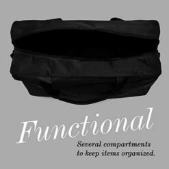 Lipault - City Plume Duffel Bag - Top Handle Shoulder Overnight Travel Weekender Luggage For Women - Black -Vera Bradley Shop 41M Nkn2VlL