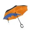 Inverted Travel Umbrella Orange Gator Reverse Windproof UV Protection Umbrellas With C Shaped Handle For Car Golf Outdoor 2 Inverted Travel Umbrella Orange Gator Reverse Windproof UV Protection Umbrellas With C Shaped Handle For Car Golf Outdoor -Vera Bradley Shop 41Mbia gKnL