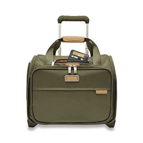 Briggs & Riley 2-Wheel Cabin Bag, Olive 10 Briggs & Riley 2-Wheel Cabin Bag, Olive - Image 8