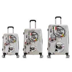 InUSA Hardside Luggage Set With Spinner Wheels, World Printed Travel Suitcases With TSA Lock And Ergonomic GEL Handle, World, 3 Piece Set (20/24/28) 19 InUSA Hardside Luggage Set With Spinner Wheels, World Printed Travel Suitcases With TSA Lock And Ergonomic GEL Handle, World, 3 Piece Set (20/24/28) -Vera Bradley Shop 41MjRsj3 rL